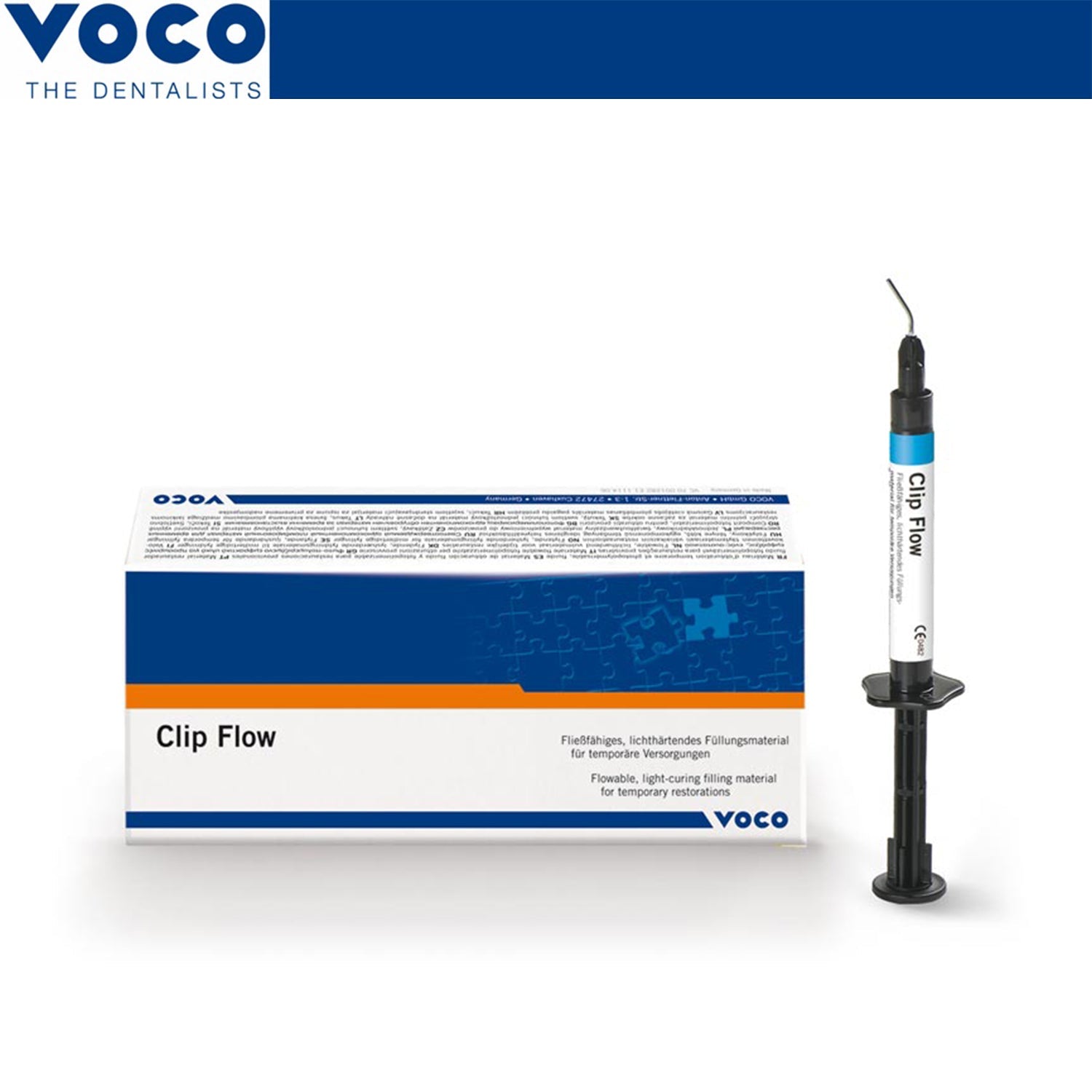 Voco - Clip Flow Fluid Temporary and Filling Material – DentrealStore