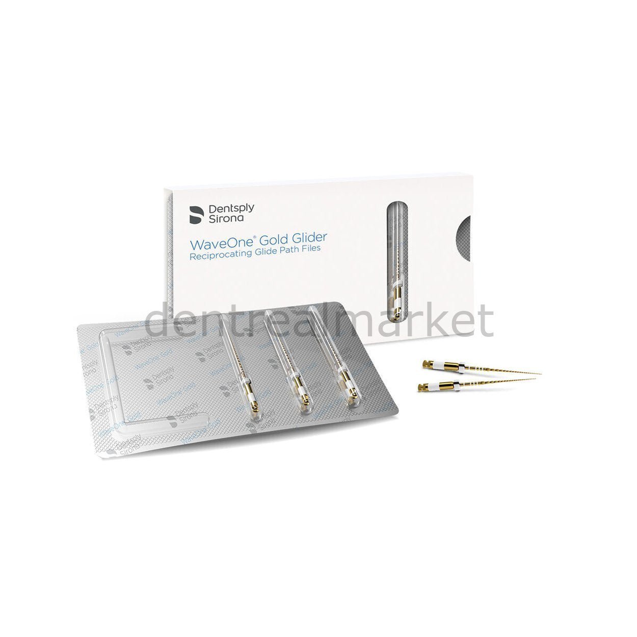 Waveone Gold Glider 31mm Endodontic Glide Path File – Dentsply, 3 Pack