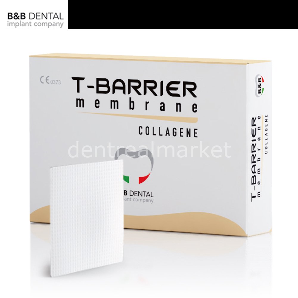 B&B Dental T-Barrier Collagen Membrane — 30 x 40 mm