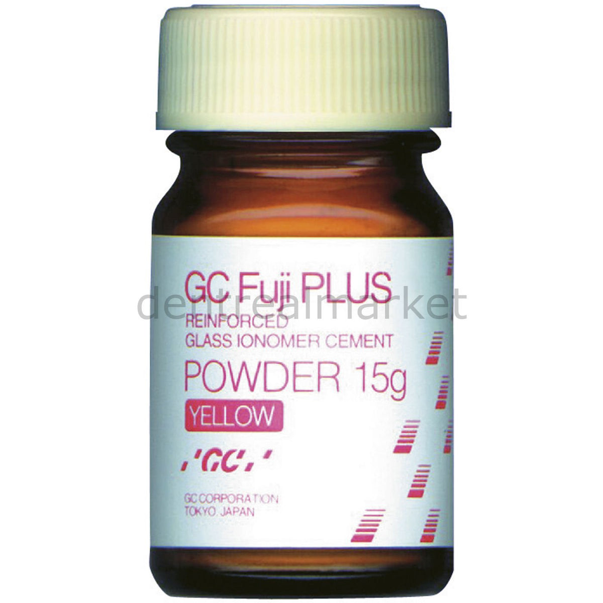 Gc Dental Fuji Plus Powder Resin-Modified Glass Ionomer Luting Cement