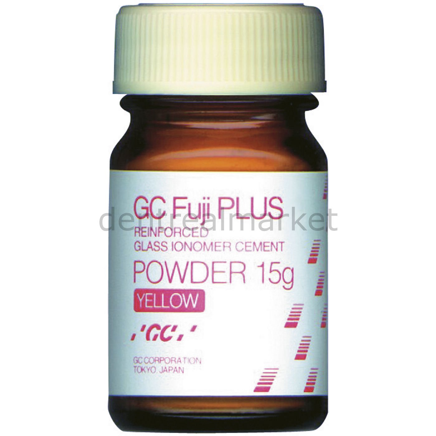 Gc Dental Fuji Plus Powder Resin-Modified Glass Ionomer Luting Cement