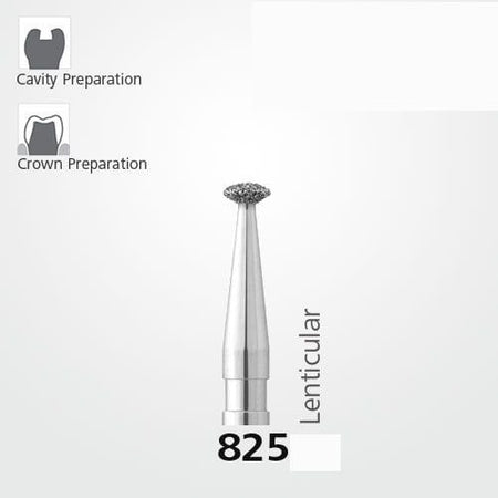 Meisinger 825 Synthetic Diamond Bur — Pack of 2