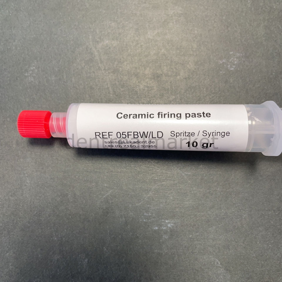 Lukadent Ceramic Firing Paste 10 g Porcelain Support
