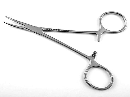 Krowne Halstead Hemostatic Forceps Curved