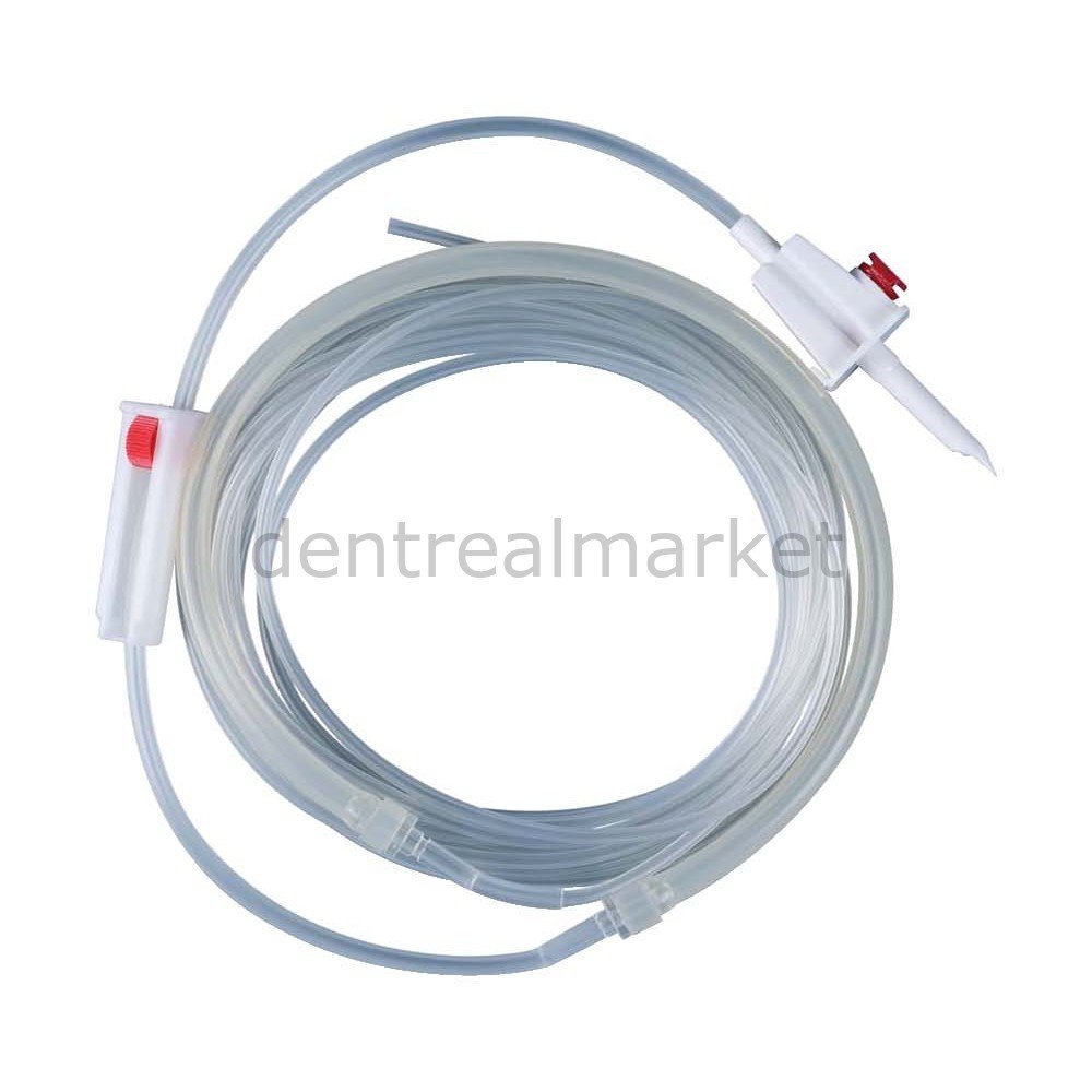 New Dent Irrigation Saline Tubing Compatible with Most Physiodispensers - Pack of 10
