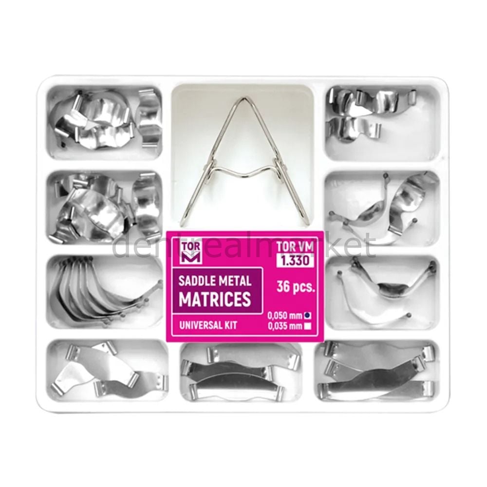 Tor Vm Saddle Contoured Metal Matrix Universal Set No. 1.330