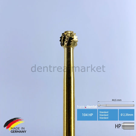 Frank Dental Titanium Carbide Surgical Round Bur 141A HP
