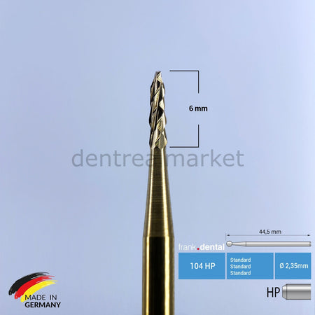 Frank Dental Carbide Surgical Bur 163A HP — Bone Cutting / Root Separation