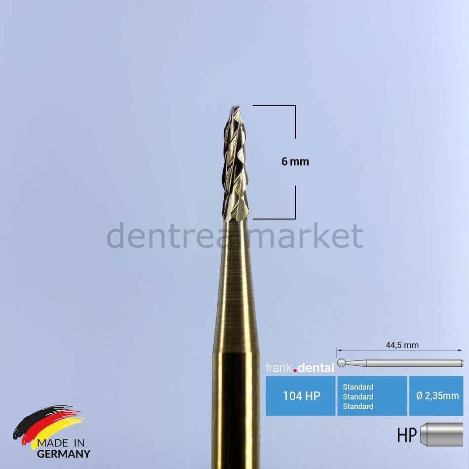 Frank Dental Carbide Surgical Bur 163A HP — Bone Cutting / Root Separation