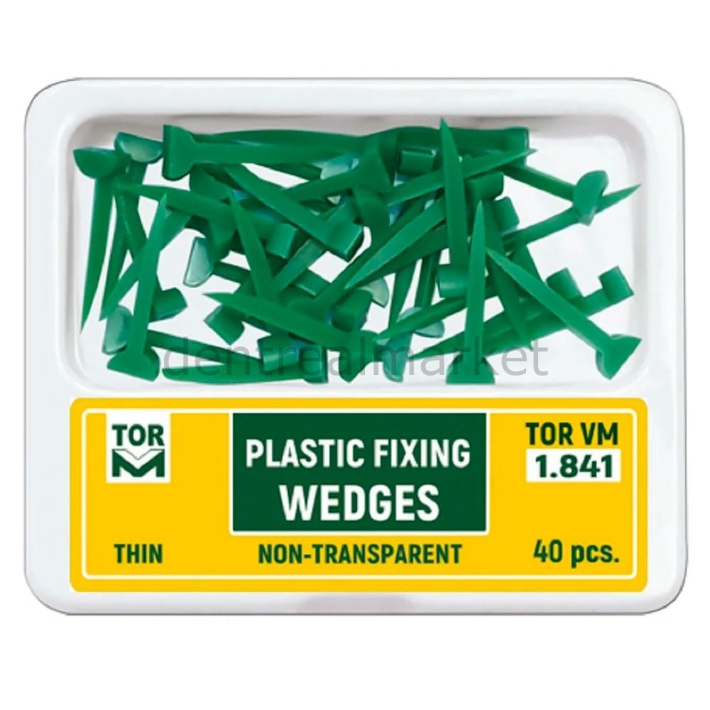 Tor Vm Anatomical Plastic Wedge Refill 40 pcs