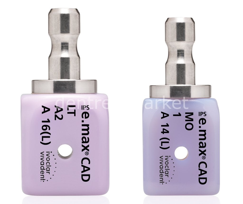 Ivoclar Vivadent IPS e.max CAD for CEREC Abutment Block LT 14L
