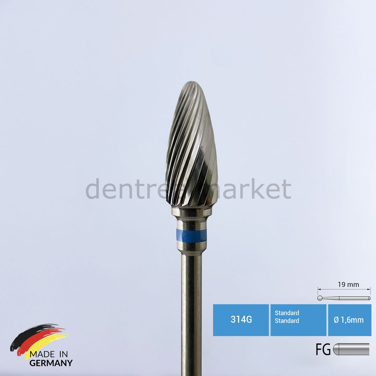 Frank Dental Carpid Monster Tip Hard - 251E