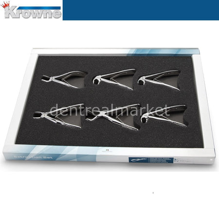 Krowne Pediatric Forceps Kit – 6 Pieces