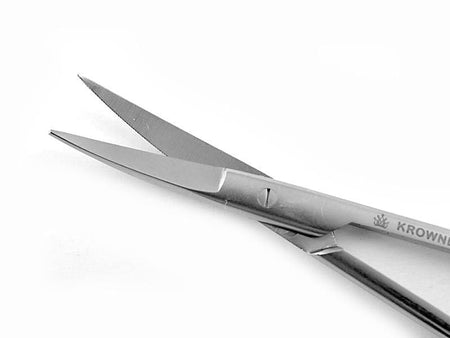Krowne Iris Surgical Scissors 11 cm Curved