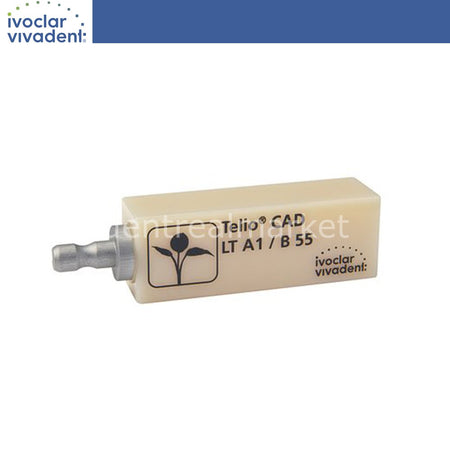 Ivoclar Vivadent Telio CAD Temporary Crown and Bridge Block LT B55