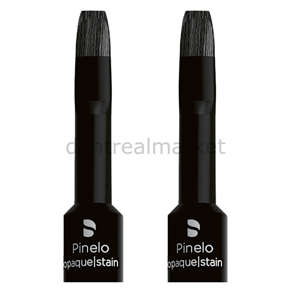 Dentsply-Sirona Pinelo Porcelain Stain Brush Refill Pack of 2 Opaque/Stain