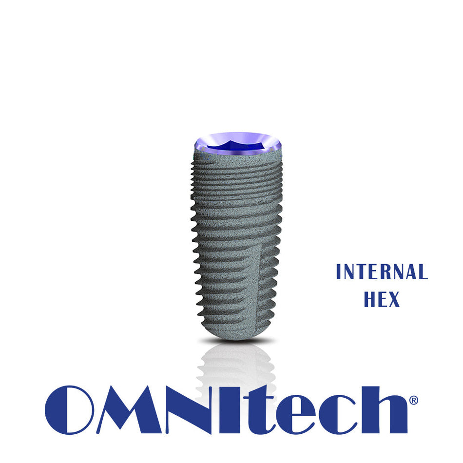 OMNItech Internal Hex Dental Implant Big Full Package - 100 Pcs
