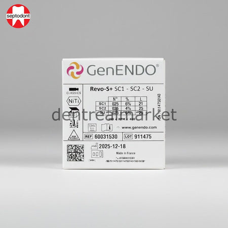 Septodont GenENDO Revo-S+ 6-File 25 mm + Biodentine Campaign