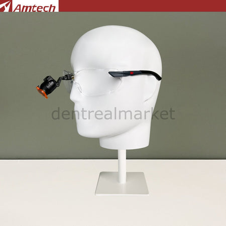 Amtech Optic Fixed-Frame Protective Glasses with Adjustable USB LED Light