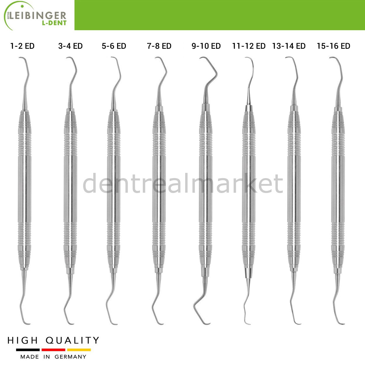 Gracey Curette Set - Periodontal Curette Set