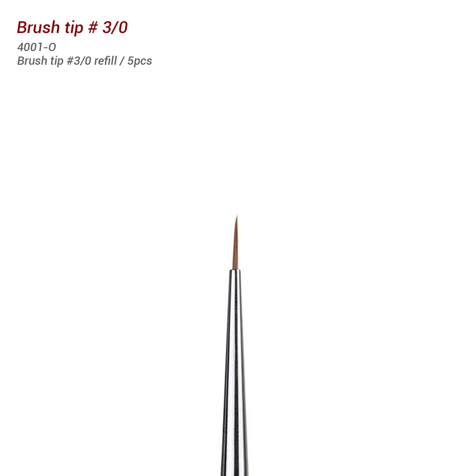 Brush Tip - #3/0