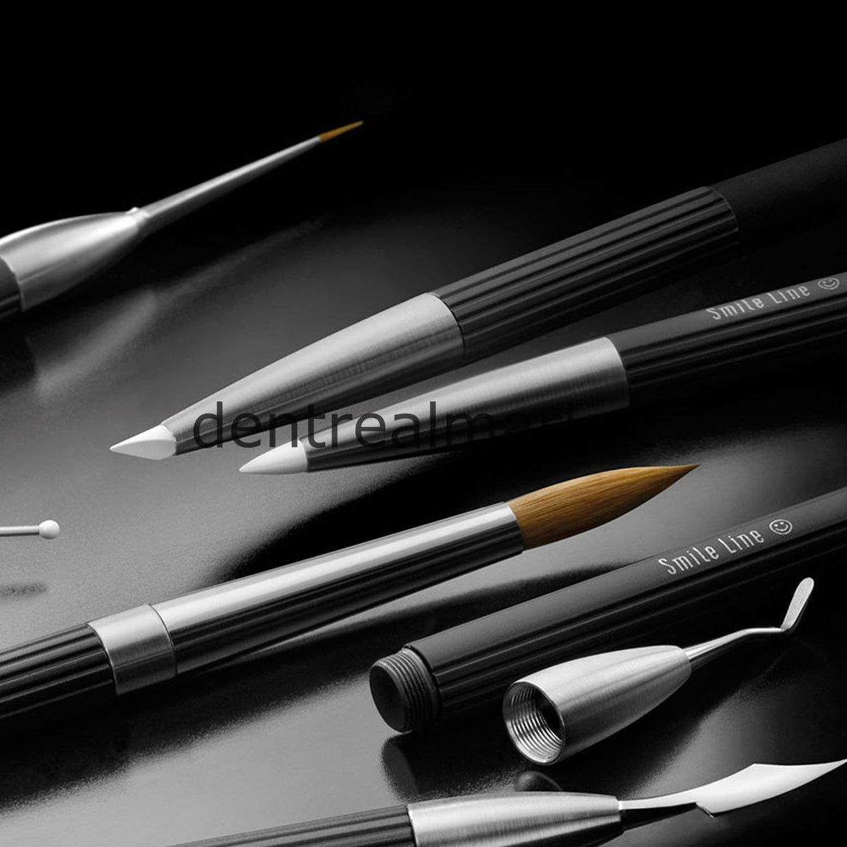 Smile Line Dust Brush Porcelain Brush Module
