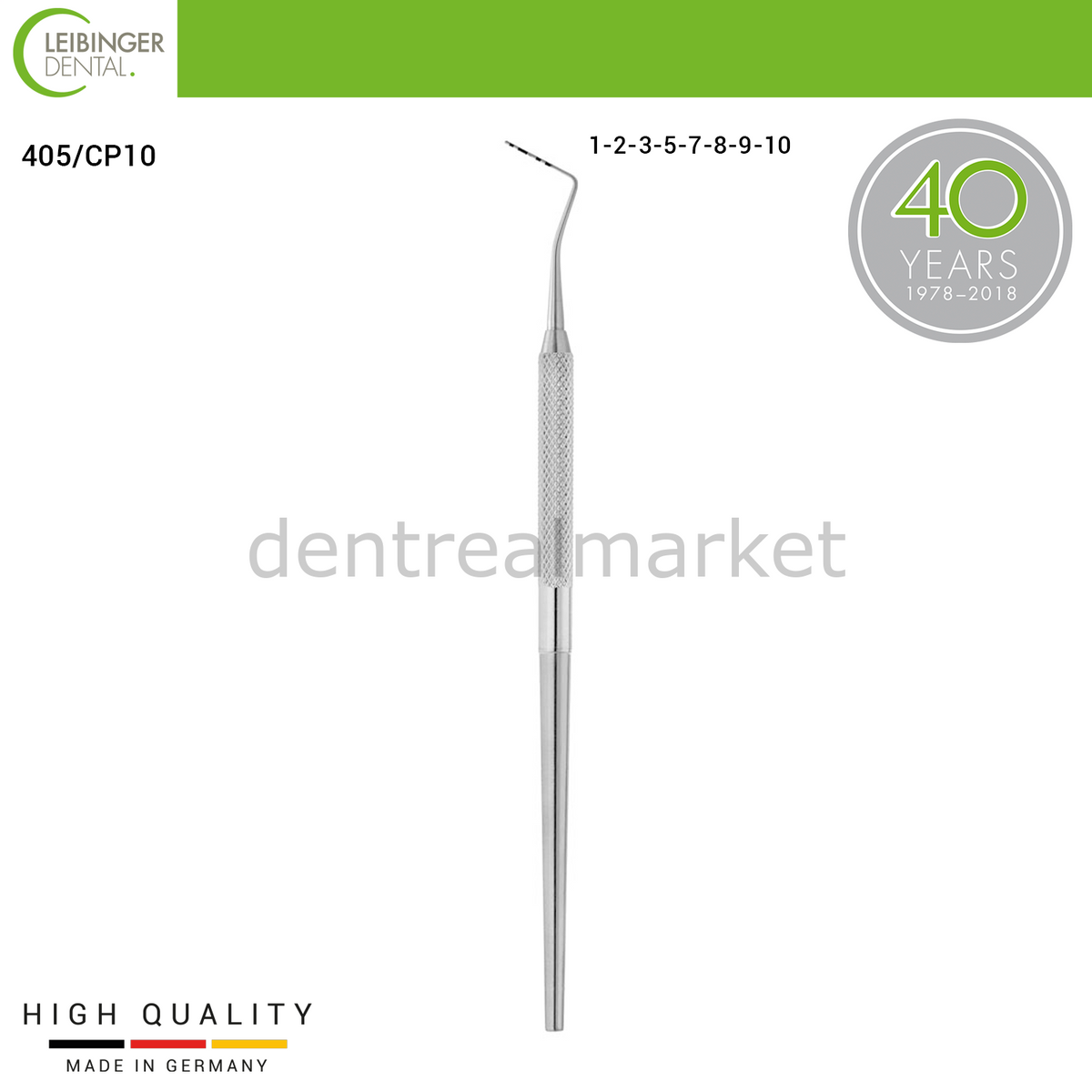 Leibinger Periodontal Williams Probe CP10