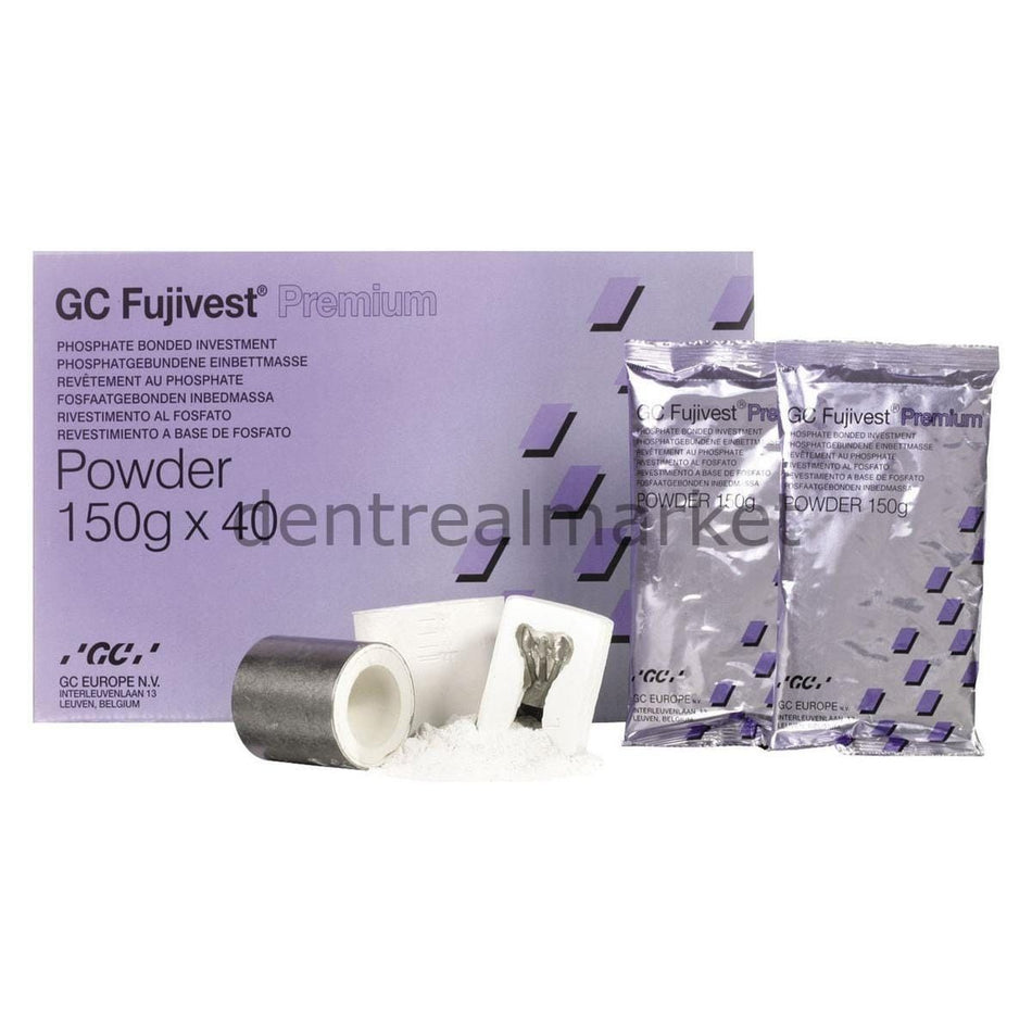 Gc Dental Fujivest Premium Investment Powder and Liquid Kit