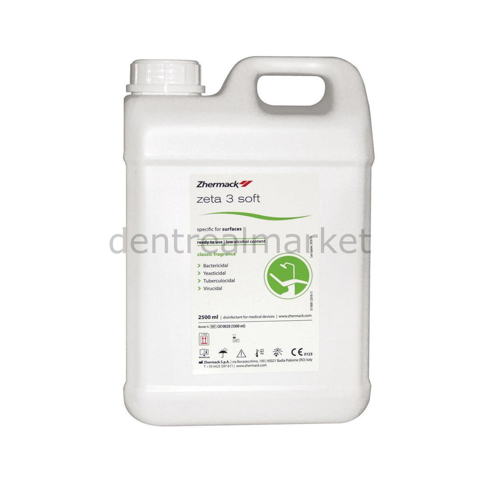 Zhermack Zeta 3 Soft Surface Disinfectant 5 L
