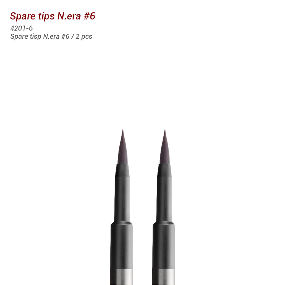 Replacement Tips - Spare Tips N.era #6 - 2 Pcs