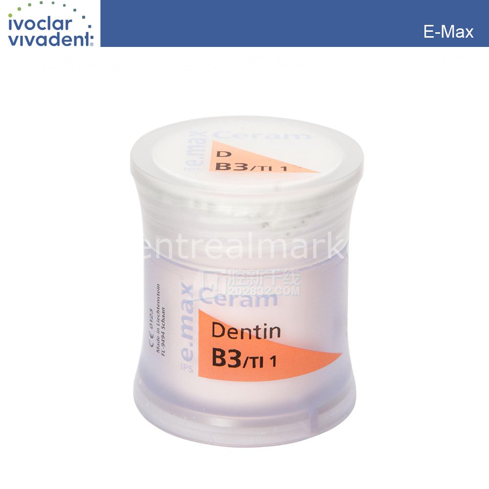Ivoclar Vivadent IPS e.max Ceram Dentin 100 g Porcelain Powder