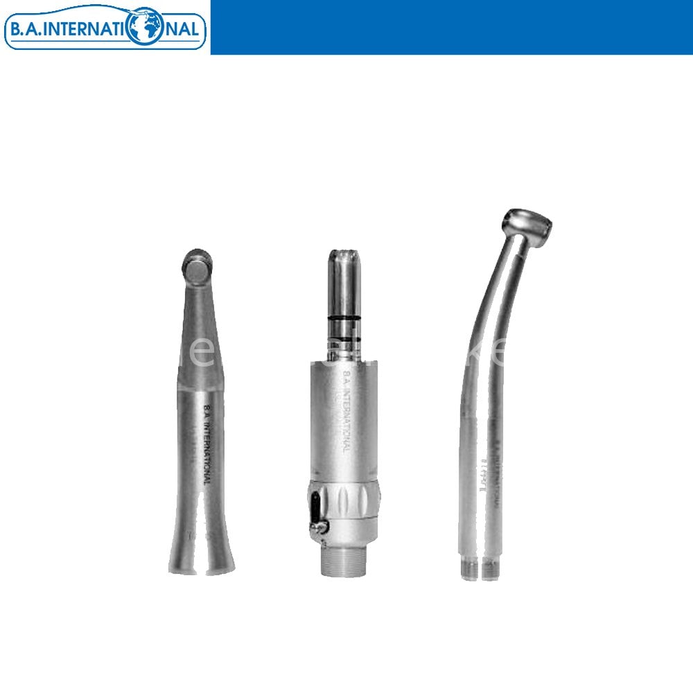 BA International Turbine + Contra-angle + Micromotor Clinic Set