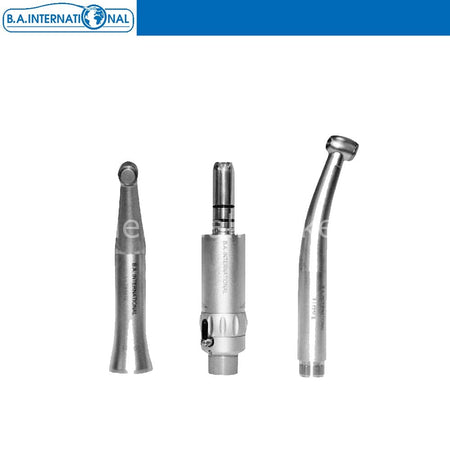 BA International Turbine + Contra-angle + Micromotor Clinic Set