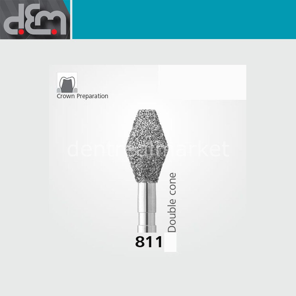 Dx Dentex 811 DX Synthetic Diamond Bur Pack of 10