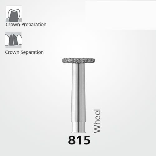 Meisinger 815 Synthetic Diamond Bur — Pack of 5