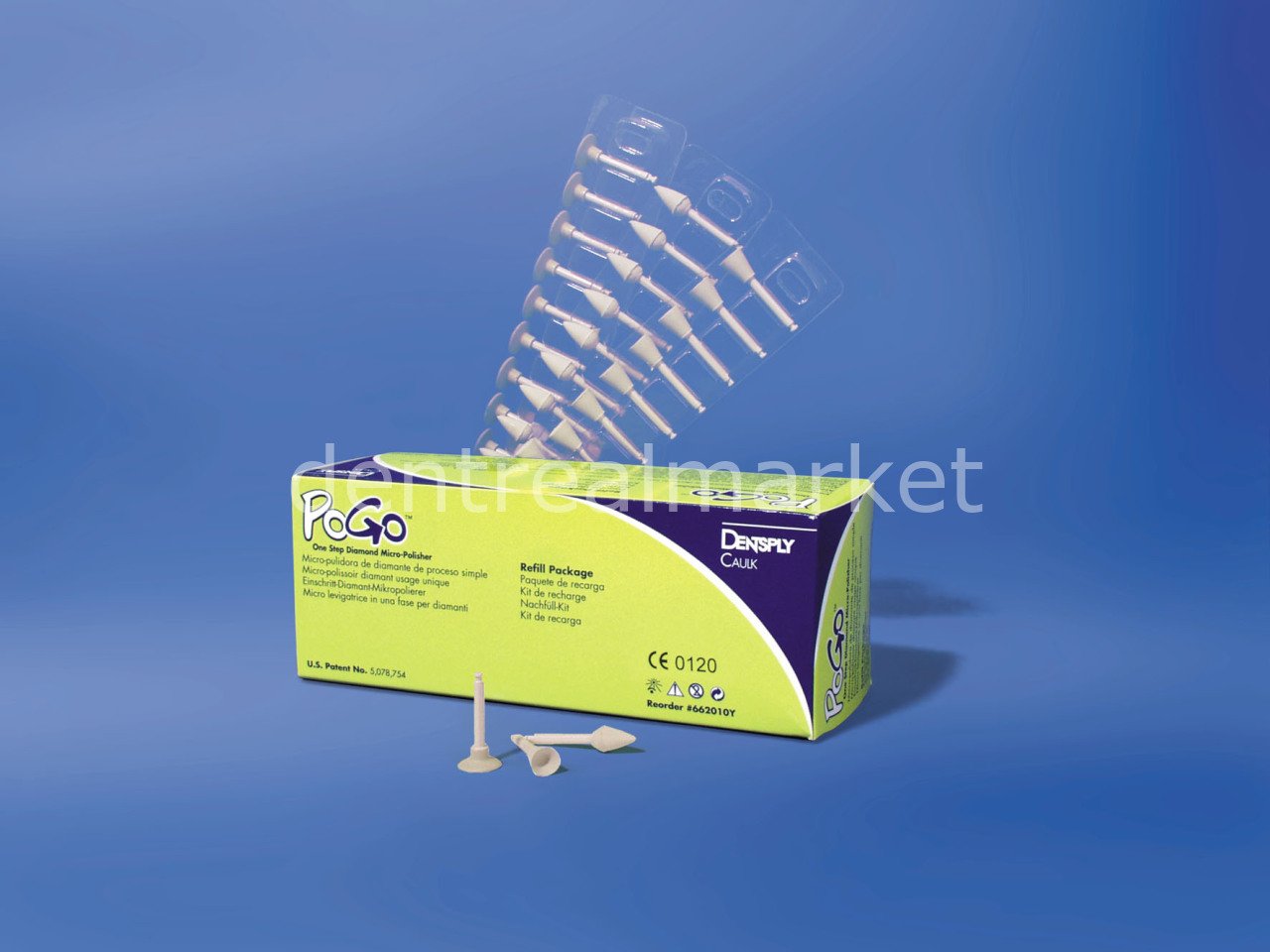 Dentsply-Sirona PoGo Diamond Micro Polisher Refill Pack of 30