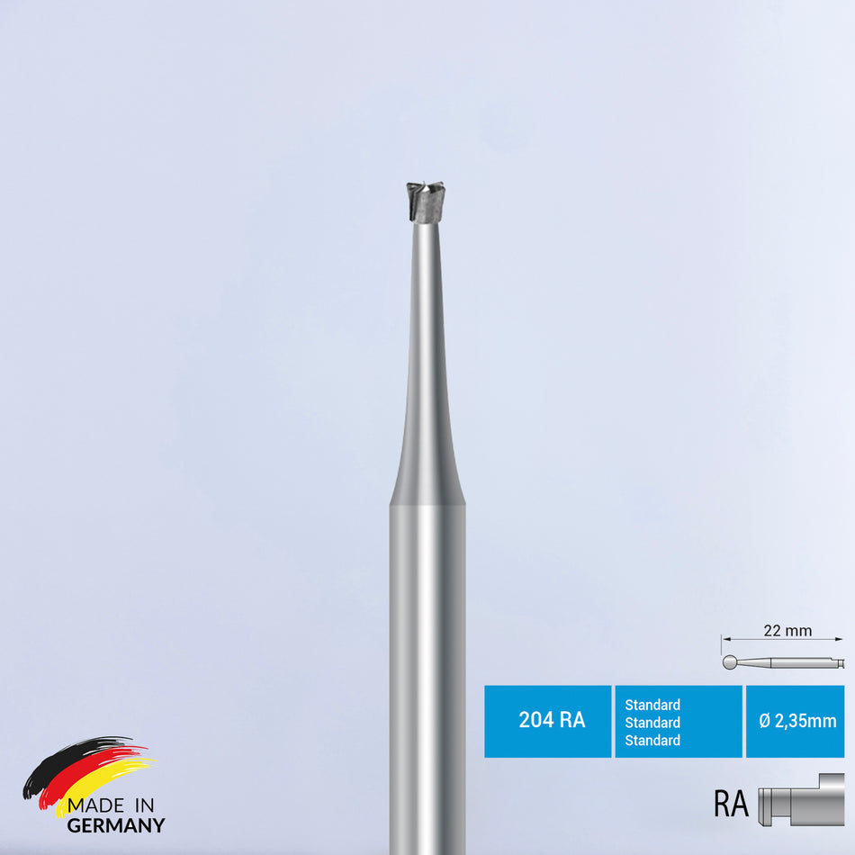 DentrealStore - Frank Dental Tungsten Carbide Burs - C2 - For Contra-angle - 5 Pcs