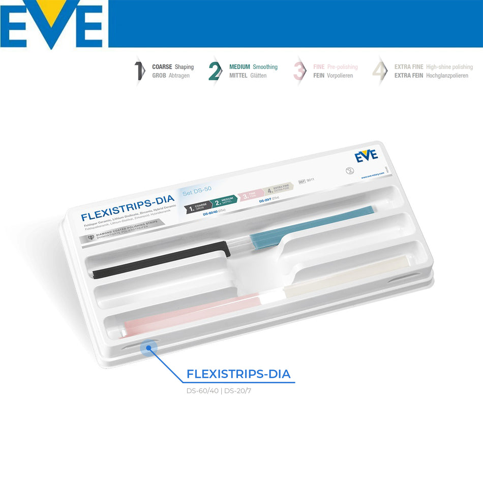 DentrealStore - Eve Technik Flexistrips-Dia Composite Interface Sanding Kit