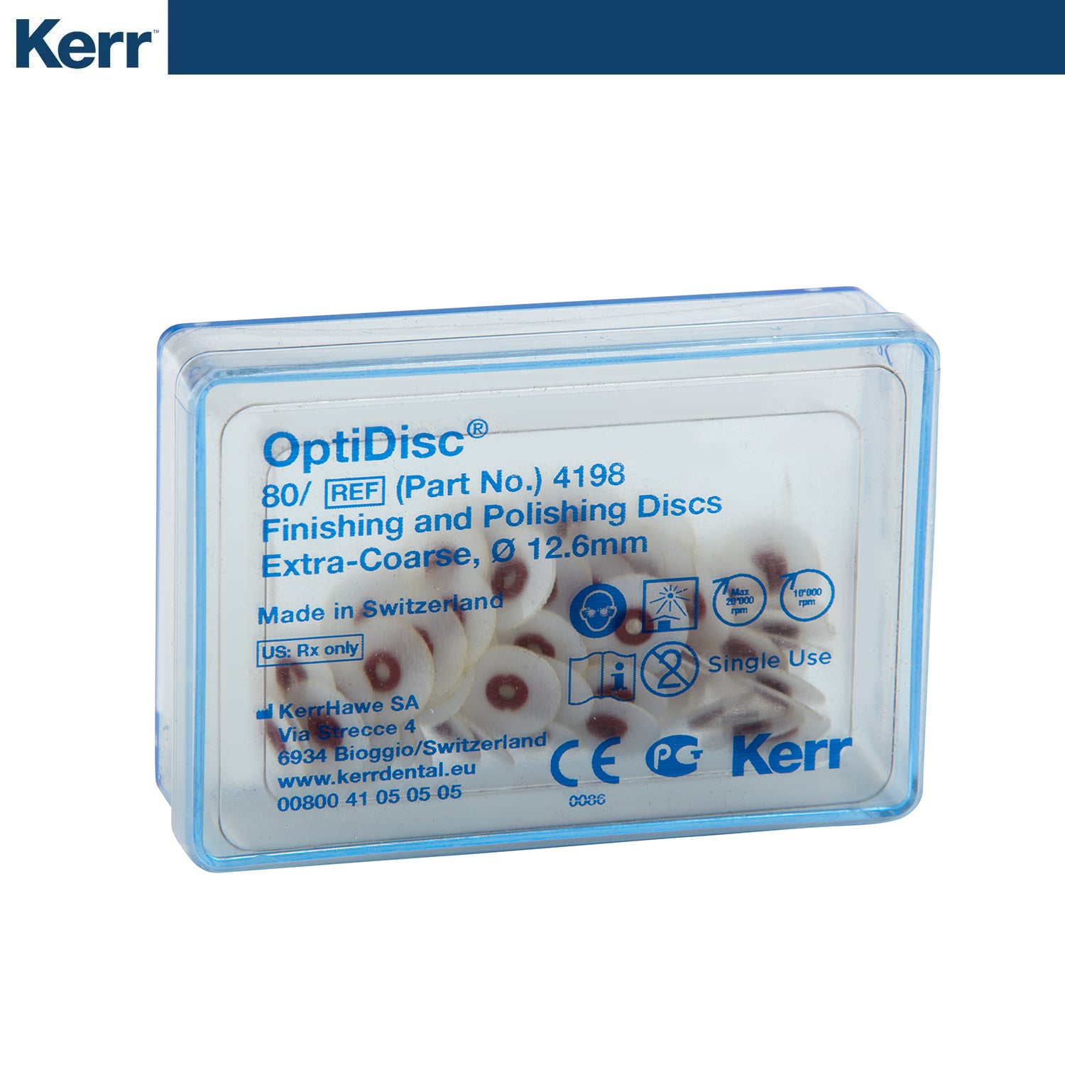 Kerr - OptiDisc Composite Polishing Disc Refill - 12.6 mm - Extra