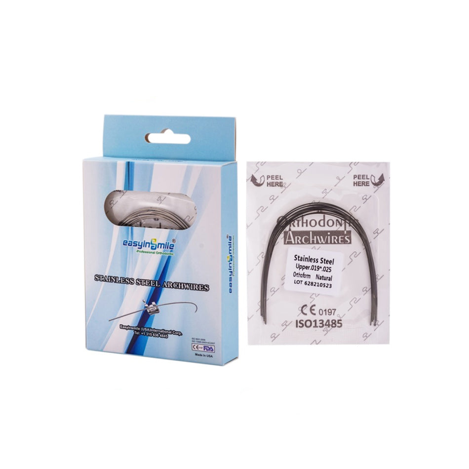 DentrealStore - EasyinSimile Stainless Steel Orthodontic Wire - Angled