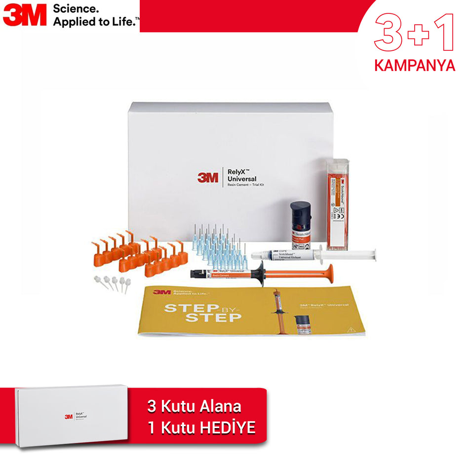 DentrealStore - 3M 3+1 Offer RelyX Universal Resin Cement Trial Kit