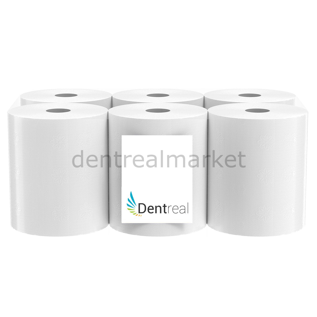 New Dent Airlaid Sensor Machine Towel Plus - Pack of 6