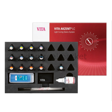 Vita Akzent LC Stains Expert Kit Light-Curing Stain & Glaze