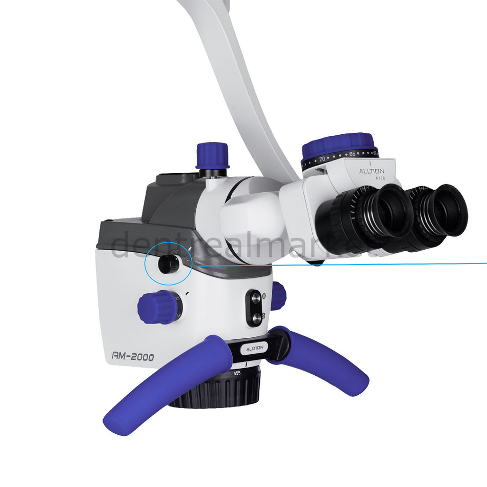 Alltion AM-2000 Plus Dental Microscope – 650 mm Pantograph Arm