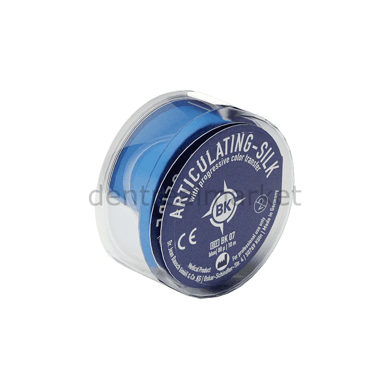 Bausch Articulating Silk Roll 80 µm Blue BK07