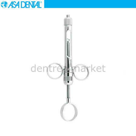 Asa Dental Carpule Syringe Ring Handle Manual Aspiration