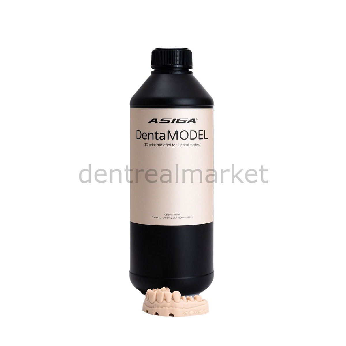 Asiga DentaMODEL 3D Printing Model Resin 1 kg - Almond