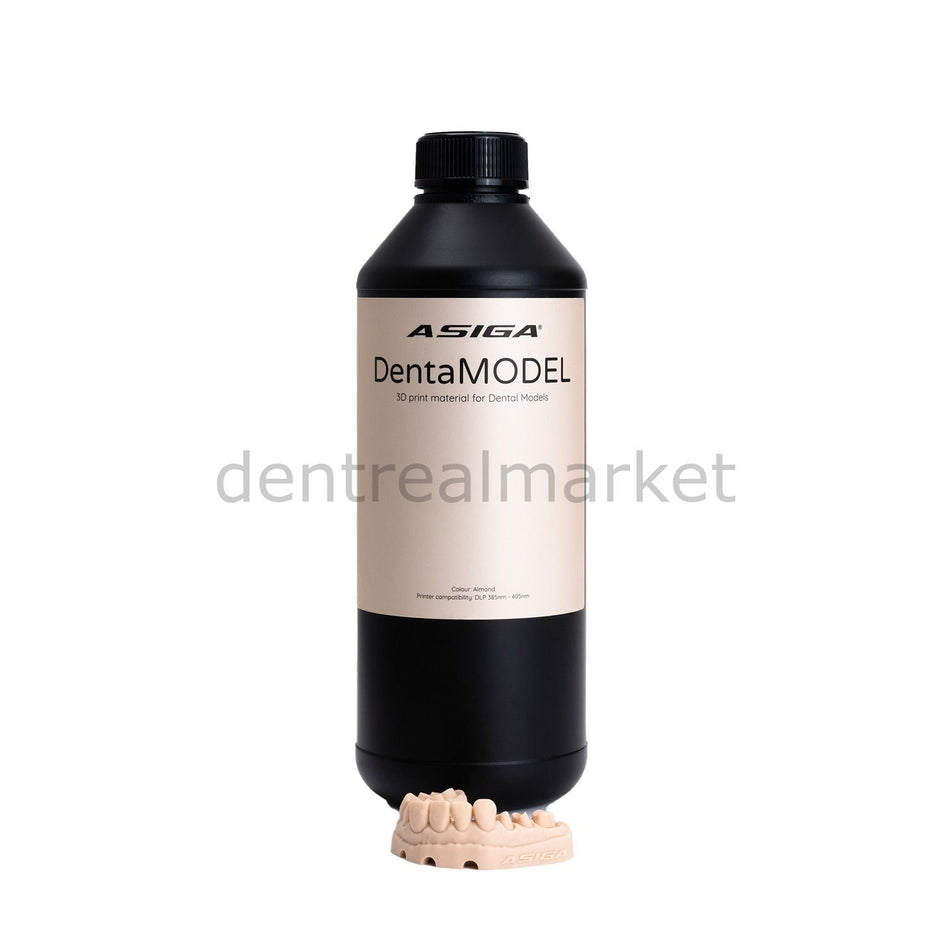 Asiga DentaMODEL 3D Printing Model Resin 1 kg - Almond