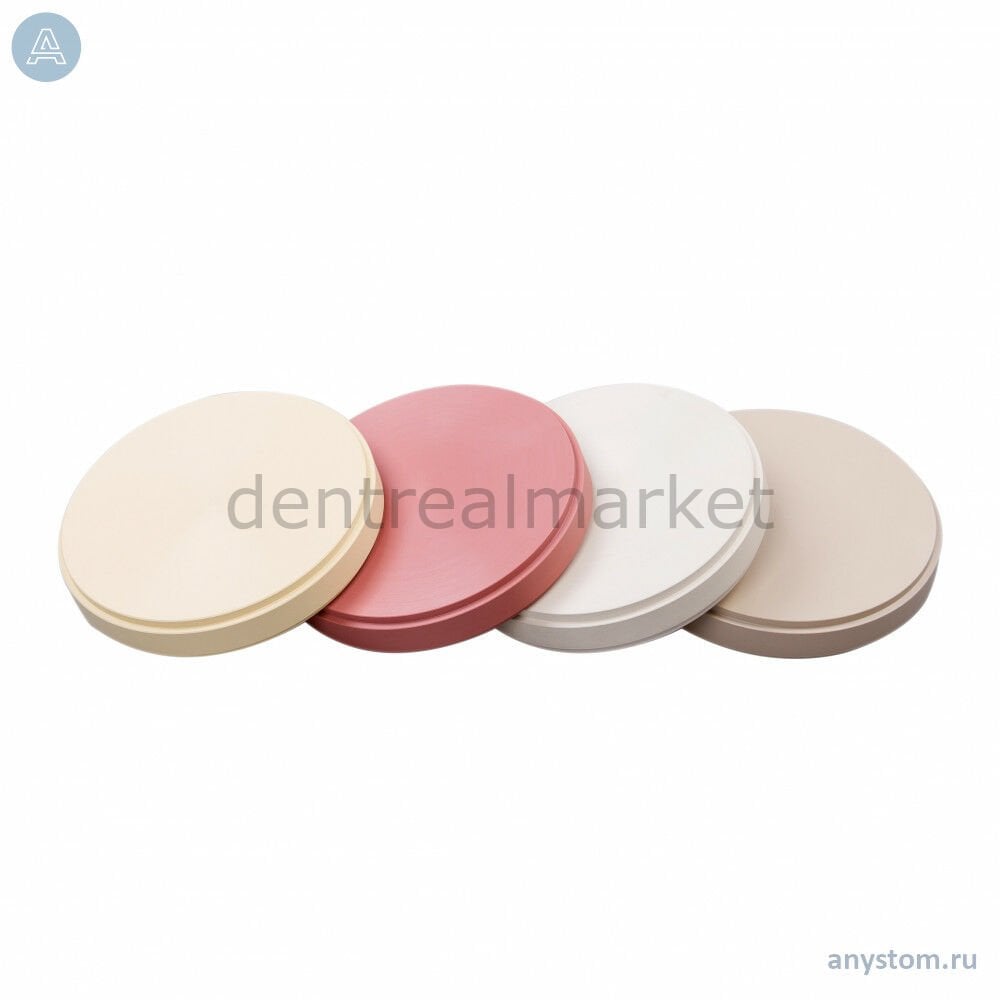 DentrealStore - Audental CAD/CAM Peek Discs Pink - 98*16 mm