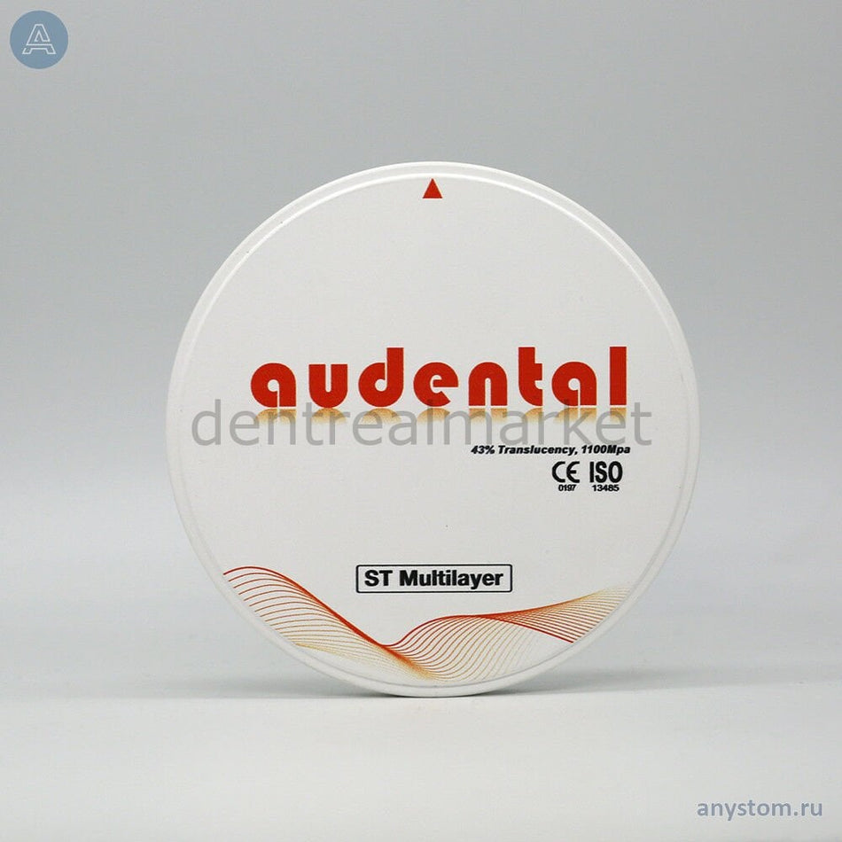 DentrealStore - Audental ST Multilayer CAD/CAM Zirconium Discs - 98*16 mm